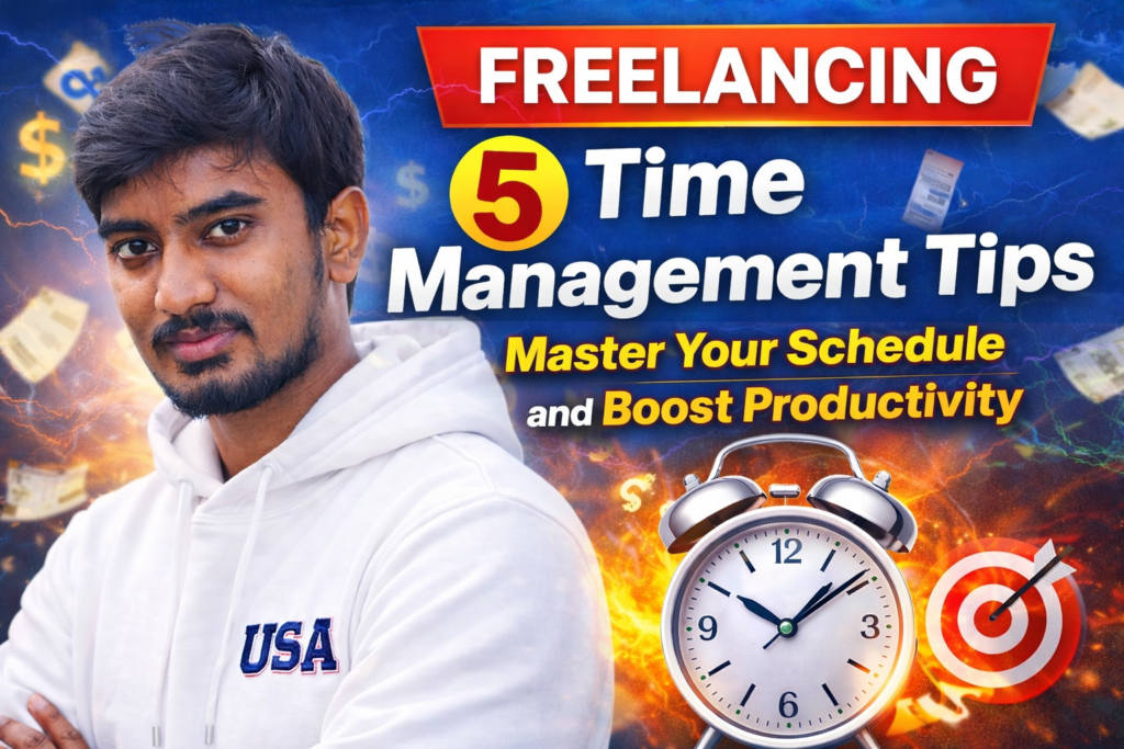 5 Time Management Tips for Freelancing Master Your Schedule and Boost Productivity