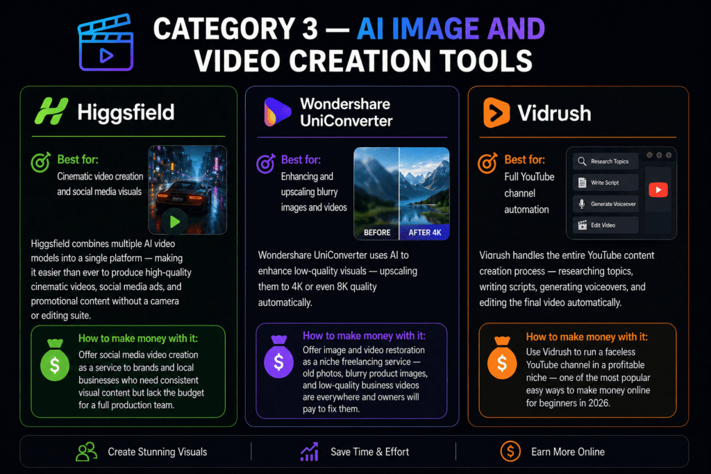AI Image and Video Creation Tools