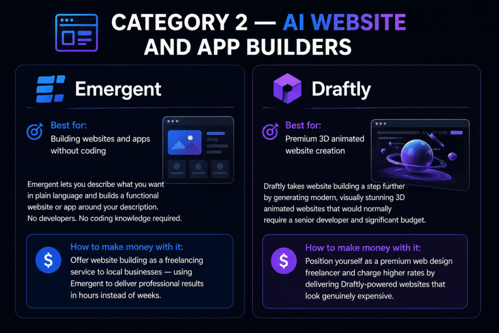 AI Website and App Builders