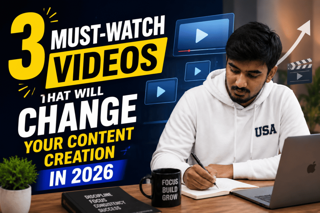 3 Must-Watch Videos That Will Change Your Content Creation in 2026